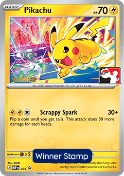Pikachu MEP Black Star Promos #093