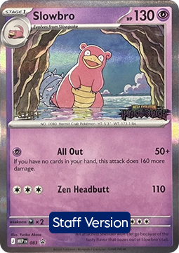 Slowbro MEP Black Star Promos #083