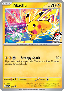 Pikachu MEP Black Star Promos #