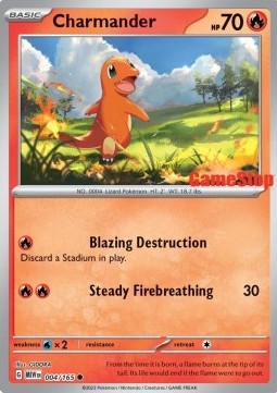 Charmander 151 #004/165