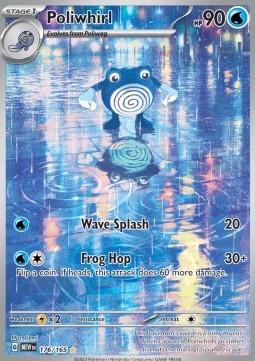 Poliwhirl 151 #176/165
