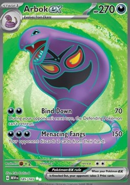 Arbok ex 151 #185/165