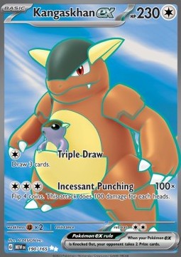 Kangaskhan ex 151 #190/165