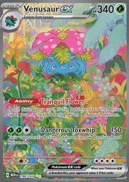 Venusaur ex 151 #198/165