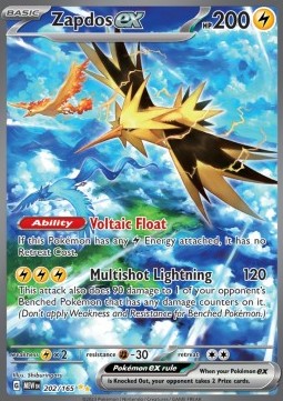 Zapdos ex 151 #202/165