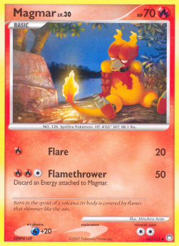 Magmar Lv.30 Mysterious Treasures #54/123