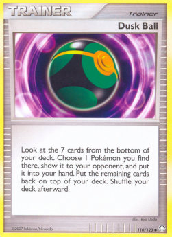 Dusk Ball Mysterious Treasures #110/123