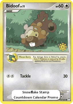 Bidoof Lv.11 Mysterious Treasures #73/123
