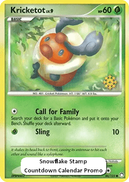 Kricketot Lv.9 Mysterious Treasures #86/123