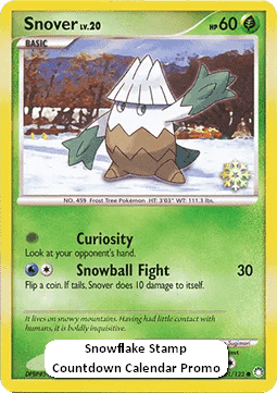 Snover Lv.20 Mysterious Treasures #101/123
