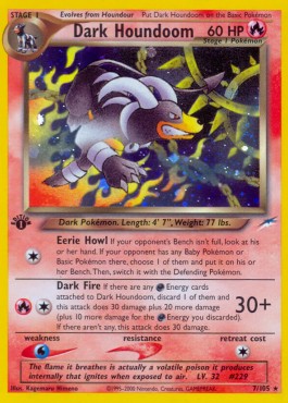 Dark Houndoom [1st Edition] Neo Destiny #7/105