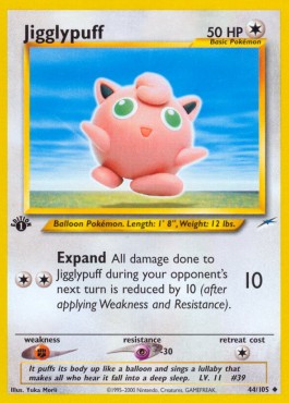 Jigglypuff Neo Destiny #44/105