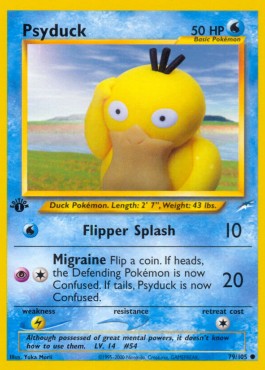 Psyduck Neo Destiny #79/105