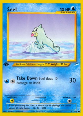 Seel [1st Edition] Neo Destiny #81/105