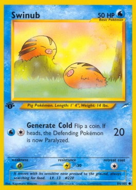 Swinub Neo Destiny #84/105