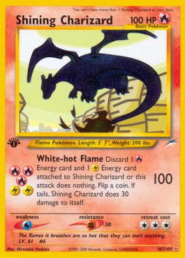 Shining Charizard [1st Edition] Neo Destiny #107/105