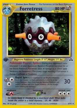 Forretress [1st Edition] Neo Discovery #2/75