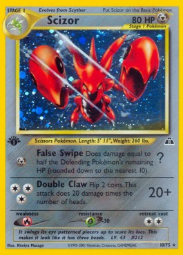 Scizor Neo Discovery #10/75