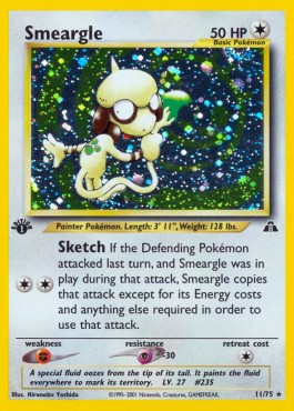 Smeargle [1st Edition] Neo Discovery #11/75