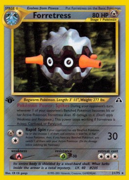 Forretress Neo Discovery #21/75