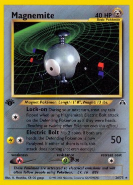 Magnemite Neo Discovery #26/75