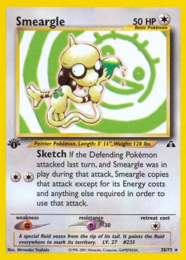 Smeargle Neo Discovery #30/75