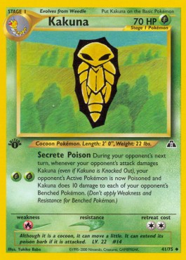 Kakuna Neo Discovery #41/75
