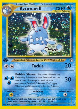 Azumarill Neo Genesis #2/111