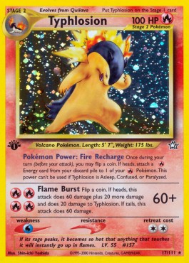 Typhlosion Neo Genesis #17/111