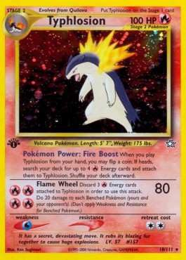 Typhlosion Neo Genesis #18/111