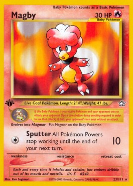 Magby Neo Genesis #23/111