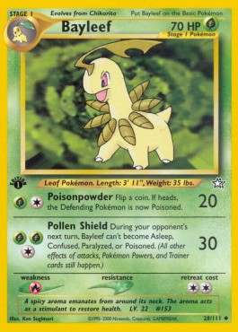Bayleef Neo Genesis #28/111