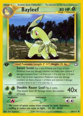 Bayleef Neo Genesis #29/111