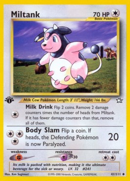Miltank [1st Edition] Neo Genesis #41/111