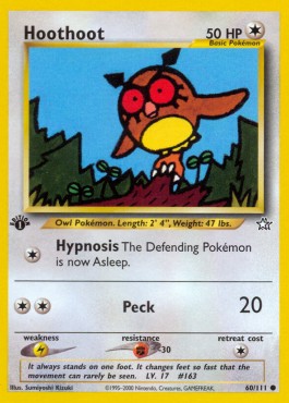 Hoothoot Neo Genesis #60/111