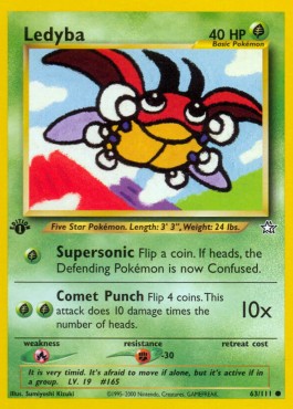 Ledyba [1st Edition] Neo Genesis #63/111