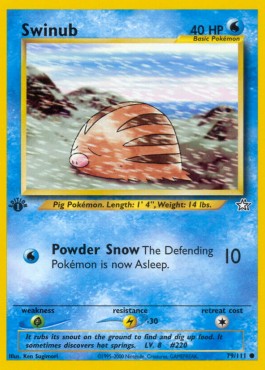 Swinub Neo Genesis #79/111