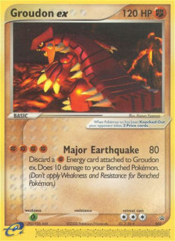 Groudon ex Nintendo Black Star Promos #2/40