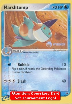 Marshtomp Nintendo Black Star Promos #11