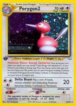 Porygon2 [1st Edition] Neo Revelation #12/64