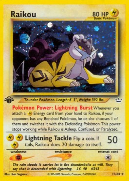 Raikou [1st Edition] Neo Revelation #13/64