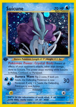 Suicune Neo Revelation #14/64