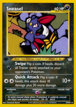 Sneasel Neo Revelation #24/64