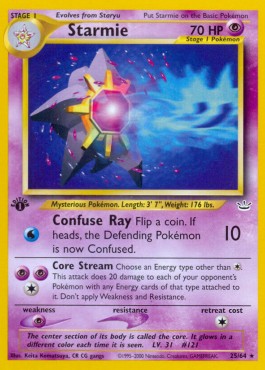 Starmie Neo Revelation #25/64