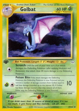 Golbat Neo Revelation #29/64