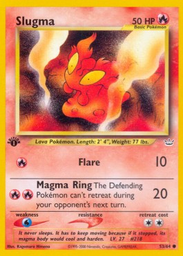 Slugma [1st Edition] Neo Revelation #53/64