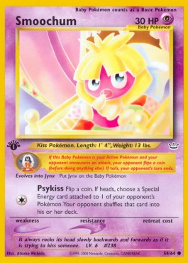 Smoochum [1st Edition] Neo Revelation #54/64