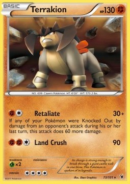 Terrakion Noble Victories #73/101