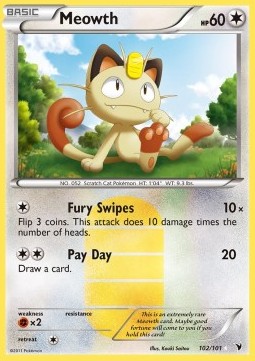 Meowth Noble Victories #102/101