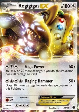 Regigigas EX Next Destinies #82/99